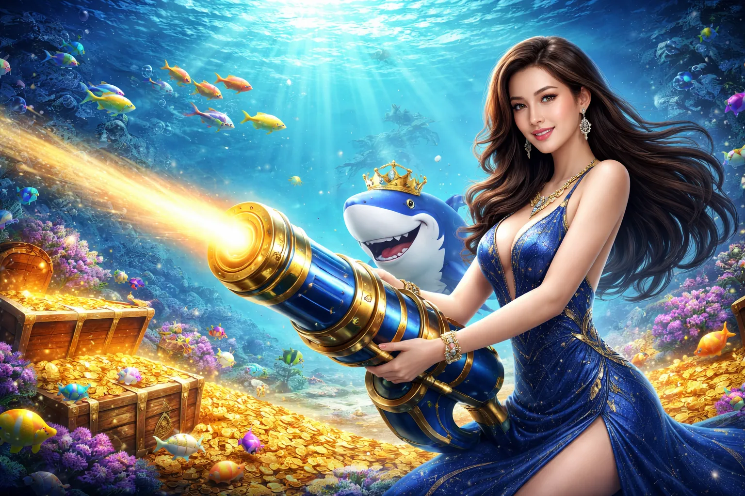 Đa dạng cá và vũ khí tại 77 king