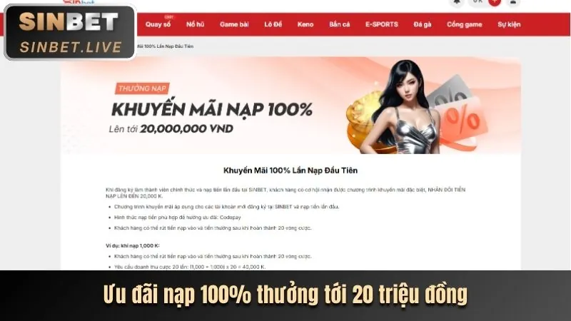 Ưu đãi chào mừng thành viên mới 77 King
